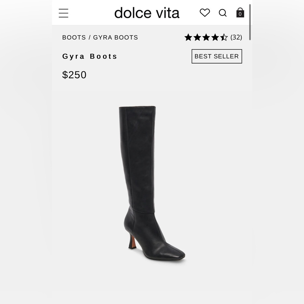 Dolce Vita Gyra boots 7.5